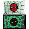 imageJay Franco Marvel Avengers Night Life Glow in The Dark 2 Pack Reversible Pillowcases Features Black Panther ampamp Iron Man  DoubleSided Kids Super Soft BeddingWhite  Spiderman