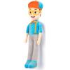 imageThomas and Friends Plush Stuffed Percy Pillow Buddy  Super Soft Polyester Microfiber 15 inch Official Mattel ProductBlue  Blippi