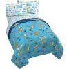 imageJay Franco Disney Pixar Toy Story Playtime 5 Piece Full Bed Set  Includes Reversible Comforter Pillow Cover ampamp Sheet Set Bedding  Super Soft Fade Resistant Microfiber Official Disney Pixar Product