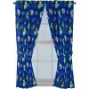 imageJay Franco Kids Window Drapes  4 Piece Curtain Set Includes 2 Tiebacks Beautiful Bedding Room Dcor and Easy Set Up Blue  Toy Story 63 Inch