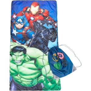 imageJay Franco Disney Toy Story Slumber Sack  Cozy ampamp Warm Kids Lightweight Slumber Bag  Featuring Woody and Buzz Lightyear Official Disney Pixar ProductMulti  Avengers