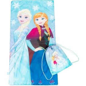 imageJay Franco Disney Toy Story Slumber Sack  Cozy ampamp Warm Kids Lightweight Slumber Bag  Featuring Woody and Buzz Lightyear Official Disney Pixar ProductBlue  Frozen