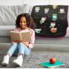 imageJay Franco Disney Moana Plush Throw Blanket  Measures 40 x 50 Throw  Kids Super Soft Lightweight Fleece BeddingBlack  Hello Kitty