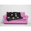imageJay Franco Disney Moana Plush Throw Blanket  Measures 40 x 50 Throw  Kids Super Soft Lightweight Fleece BeddingBlack  Hello Kitty