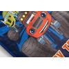 imageJay Franco Disney Moana Plush Throw Blanket  Measures 40 x 50 Throw  Kids Super Soft Lightweight Fleece BeddingBlue  Blaze