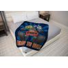 imageJay Franco Disney Moana Plush Throw Blanket  Measures 40 x 50 Throw  Kids Super Soft Lightweight Fleece BeddingBlue  Blaze