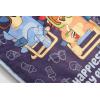 imageJay Franco Disney Moana Plush Throw Blanket  Measures 40 x 50 Throw  Kids Super Soft Lightweight Fleece BeddingBlue  Bluey