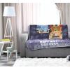 imageJay Franco Disney Moana Plush Throw Blanket  Measures 40 x 50 Throw  Kids Super Soft Lightweight Fleece BeddingBlue  Bluey