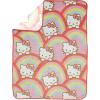 imageJay Franco Disney Moana Plush Throw Blanket  Measures 40 x 50 Throw  Kids Super Soft Lightweight Fleece BeddingMulti  Hello Kitty