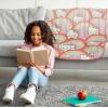 imageJay Franco Disney Moana Plush Throw Blanket  Measures 40 x 50 Throw  Kids Super Soft Lightweight Fleece BeddingMulti  Hello Kitty