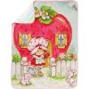 imageJay Franco Disney Moana Plush Throw Blanket  Measures 40 x 50 Throw  Kids Super Soft Lightweight Fleece BeddingMulti  Strawberry Shortcake