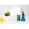 imageJay Franco Minecraft 2 Piece Set  Blue Soap Dispenser ampamp Tumbler Set  Kids Resin Bathroom Accessories Features Creeper