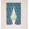 imageJay Franco Kids Window Drapes  4 Piece Curtain Set Includes 2 Tiebacks Beautiful Bedding Room Dcor and Easy Set Up Blue  Minecraft 63 Inch