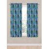 imageJay Franco Kids Window Drapes  4 Piece Curtain Set Includes 2 Tiebacks Beautiful Bedding Room Dcor and Easy Set Up Blue  Minecraft 63 Inch