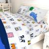 imageJay Franco Minecraft Animal Patch Full Sheet Set  4 Piece Set Super Soft and Cozy Kids Bedding  Fade Resistant Microfiber Sheets Official Minecraft Product