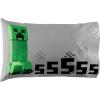 imageJay Franco Minecraft Creeper 5 Piece Full Bed Set  Includes Reversible Comforter ampamp Sheet Set  Super Soft Fade Resistant Microfiber  Official Minecraft Product