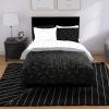 imageJay Franco Minecraft Creeper Full Comforter Set  7 Piece Gamer Bedding Includes Sheet Set ampamp Pillow Covers  Super Soft Checkered BeddingBlack  Hello Kitty 01