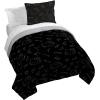 imageJay Franco Minecraft Creeper Full Comforter Set  7 Piece Gamer Bedding Includes Sheet Set ampamp Pillow Covers  Super Soft Checkered BeddingBlack  Hello Kitty 01