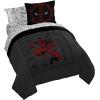 imageJay Franco Minecraft Creeper Full Comforter Set  7 Piece Gamer Bedding Includes Sheet Set ampamp Pillow Covers  Super Soft Checkered BeddingGray  Deadpool