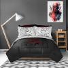 imageJay Franco Minecraft Creeper Full Comforter Set  7 Piece Gamer Bedding Includes Sheet Set ampamp Pillow Covers  Super Soft Checkered BeddingGray  Deadpool