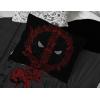 imageJay Franco Minecraft Creeper Full Comforter Set  7 Piece Gamer Bedding Includes Sheet Set ampamp Pillow Covers  Super Soft Checkered BeddingGray  Deadpool