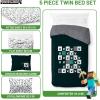 imageJay Franco Minecraft Creeper Full Comforter Set  7 Piece Gamer Bedding Includes Sheet Set ampamp Pillow Covers  Super Soft Checkered BeddingGreen  Minecraft 01