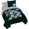 imageJay Franco Minecraft Creeper Full Comforter Set  7 Piece Gamer Bedding Includes Sheet Set ampamp Pillow Covers  Super Soft Checkered BeddingGreen  Minecraft 01