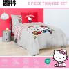 imageJay Franco Minecraft Creeper Full Comforter Set  7 Piece Gamer Bedding Includes Sheet Set ampamp Pillow Covers  Super Soft Checkered BeddingGrey  Hello Kitty