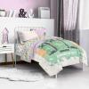 imageJay Franco Minecraft Creeper Full Comforter Set  7 Piece Gamer Bedding Includes Sheet Set ampamp Pillow Covers  Super Soft Checkered BeddingPink  Minecraft 01