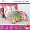 imageJay Franco Minecraft Creeper Full Comforter Set  7 Piece Gamer Bedding Includes Sheet Set ampamp Pillow Covers  Super Soft Checkered BeddingPink  Princess 01