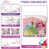 imageJay Franco Minecraft Creeper Full Comforter Set  7 Piece Gamer Bedding Includes Sheet Set ampamp Pillow Covers  Super Soft Checkered BeddingPink  Princess 01