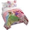 imageJay Franco Minecraft Creeper Full Comforter Set  7 Piece Gamer Bedding Includes Sheet Set ampamp Pillow Covers  Super Soft Checkered BeddingPink  Princess 01