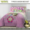 imageJay Franco Minecraft Creeper Full Comforter Set  7 Piece Gamer Bedding Includes Sheet Set ampamp Pillow Covers  Super Soft Checkered BeddingPurple  Shrek