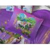 imageJay Franco Minecraft Creeper Full Comforter Set  7 Piece Gamer Bedding Includes Sheet Set ampamp Pillow Covers  Super Soft Checkered BeddingPurple  Unicorn Academy