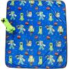 imageJay Franco Minecraft Creeper Plush Mini Pillow Buddy ampamp 50 x 60 Inch Throw Blanket Set  Kids Super Soft 2 Piece Cuddle Set