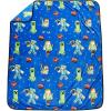 imageJay Franco Minecraft Creeper Plush Mini Pillow Buddy ampamp 50 x 60 Inch Throw Blanket Set  Kids Super Soft 2 Piece Cuddle Set