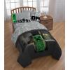 imageJay Franco Minecraft Isometric Characters Twin Sheet Set  Super Soft and Cozy Kids Bedding  Fade Resistant Polyester Microfiber Sheets Official Minecraft ProductGray  Minecraft