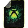 imageJay Franco Minecraft Plush Throw Blanket  Measures 46 x 60 Inches  Kids Super Soft Fleece Creeper Battle BeddingBlack  Xbox