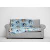 imageJay Franco Minecraft Plush Throw Blanket  Measures 46 x 60 Inches  Kids Super Soft Fleece Creeper Battle BeddingBlue  Bluey