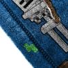 imageJay Franco Minecraft Plush Throw Blanket  Measures 46 x 60 Inches  Kids Super Soft Fleece Creeper Battle BeddingBlue  Minecraft