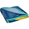 imageJay Franco Minecraft Plush Throw Blanket  Measures 46 x 60 Inches  Kids Super Soft Fleece Creeper Battle BeddingBlue  Outer Banks