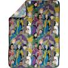 imageJay Franco Minecraft Plush Throw Blanket  Measures 46 x 60 Inches  Kids Super Soft Fleece Creeper Battle BeddingMulti  Eternals