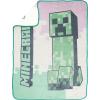 imageJay Franco Minecraft Plush Throw Blanket  Measures 46 x 60 Inches  Kids Super Soft Fleece Creeper Battle BeddingMulti  Minecraft