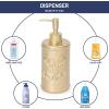 imageJay Franco Minecraft Resin Soap Dispenser  Blue Squid Gamer Bathroom AccessoryGold  Harry Potter