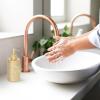 imageJay Franco Minecraft Resin Soap Dispenser  Blue Squid Gamer Bathroom AccessoryGold  Harry Potter