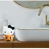 imageJay Franco Minecraft Resin Soap Dispenser  Blue Squid Gamer Bathroom AccessoryOrange  Hello Kitty