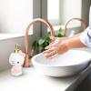 imageJay Franco Minecraft Resin Soap Dispenser  Blue Squid Gamer Bathroom AccessoryPink  Hello Kitty