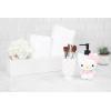 imageJay Franco Minecraft Resin Soap Dispenser  Blue Squid Gamer Bathroom AccessoryWhite  Hello Kitty