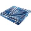 imageMinecraft Plush Throw Blanket  Measures 50 x 60 Inches  Kids Super Soft Blue Fleece Bedding Features CreeperBlue  Gilmore Girls