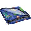 imageMinecraft Plush Throw Blanket  Measures 50 x 60 Inches  Kids Super Soft Blue Fleece Bedding Features CreeperBlue  Minecraft